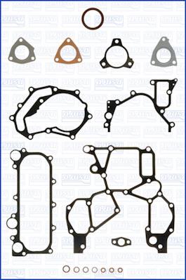 Complete engine gasket set Renault Master Pro: 54156300 Ajusa Gasket Set, crank case