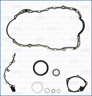 Complete engine gasket set Renault Logan: 54143100 Ajusa Gasket Set, crank case