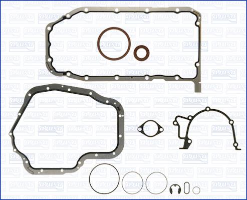 Engine gasket set Cadillac: 54125500 Ajusa Gasket Set, crank case