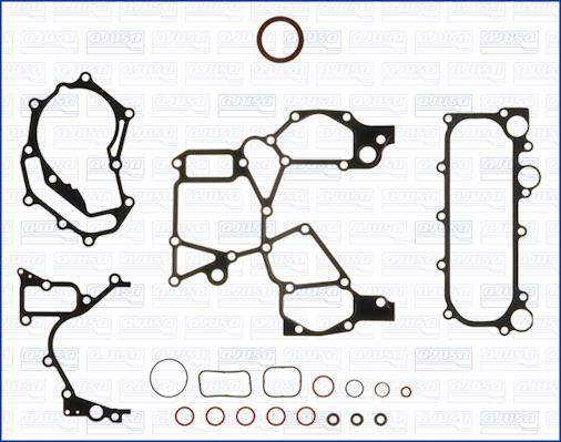 Complete engine gasket set Nissan Pickup: 54125400 Ajusa Gasket Set, crank case
