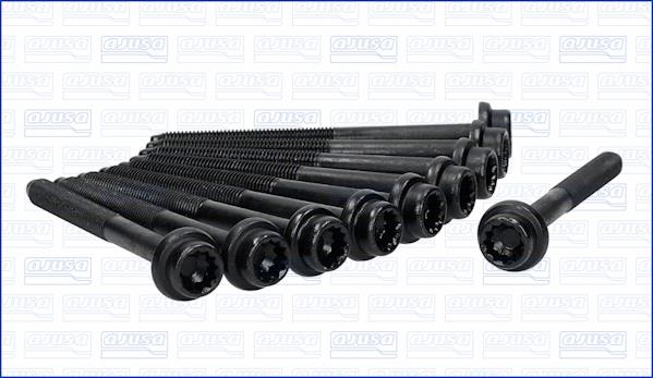 Cylinder head screws Seat Altea: 81040700 Ajusa Cylinder Head Bolts Kit
