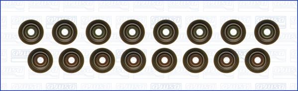 Valve guide seals Mazda 2: 57023100 Ajusa Valve oil seals, kit