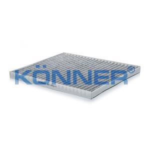 Könner KCF-2F010-C Activated Carbon Cabin Filter KCF2F010C