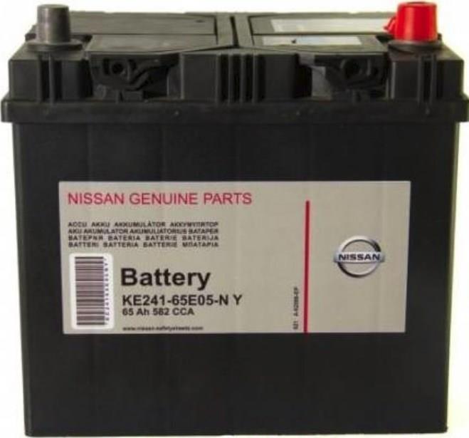 Nissan KE241-65E05NY Battery Nissan 12V 75AH 630A(EN) R+ KE24165E05NY