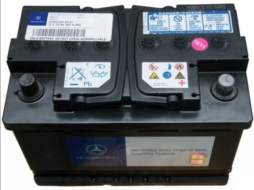 Mercedes A 004 541 86 01 Rechargeable battery A0045418601