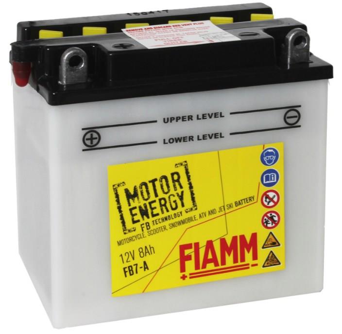 Fiamm FB7-A Battery Fiamm 12V 8AH 80A(EN) R+ FB7A