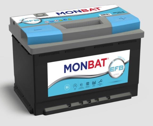 Monbat 580002074 Battery Monbat EFB 12V 80AH 740A(EN) R+ 580002074