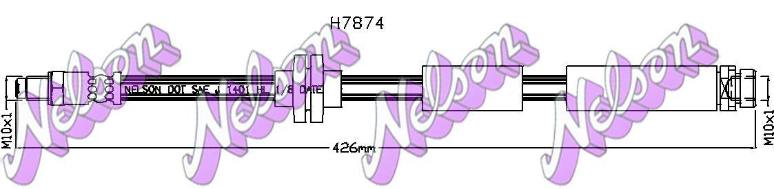 Brovex-Nelson H7874 Brake Hose H7874