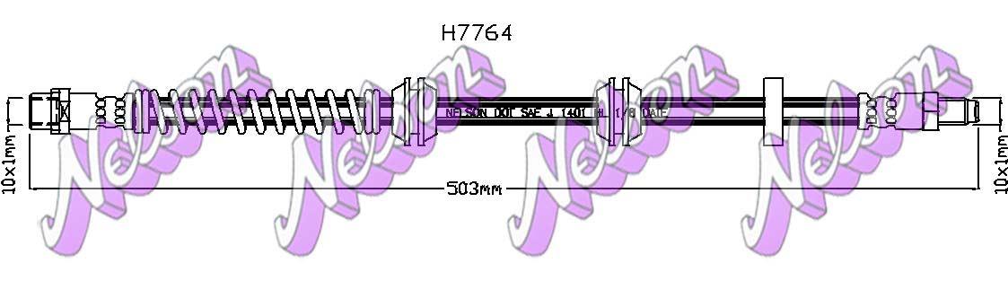 Brovex-Nelson H7764 Brake Hose H7764