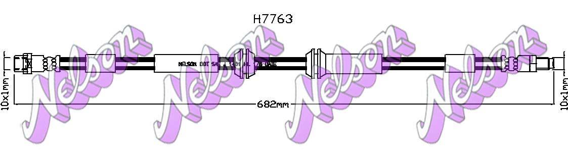 Brovex-Nelson H7763 Brake Hose H7763