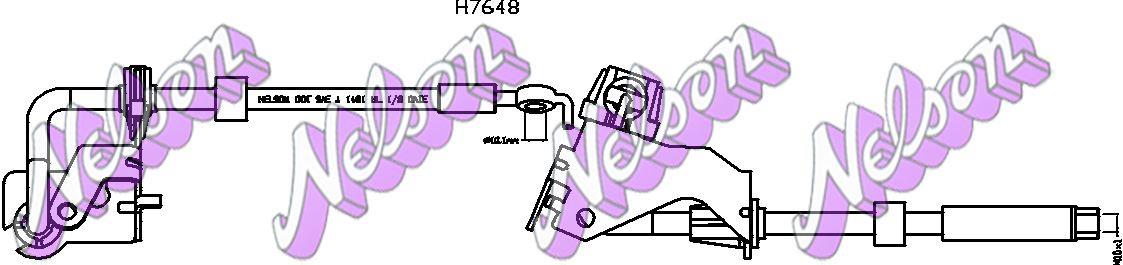 Brovex-Nelson H7648 Brake Hose H7648