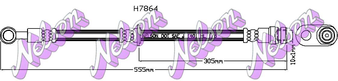 Brovex-Nelson H7864 Brake Hose H7864