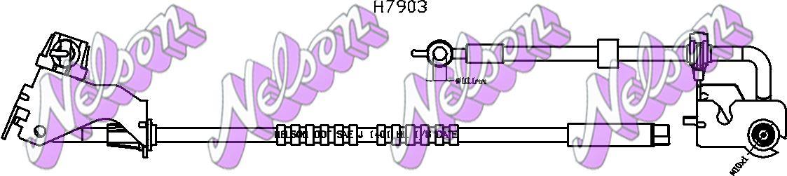 Brovex-Nelson H7903 Brake Hose H7903