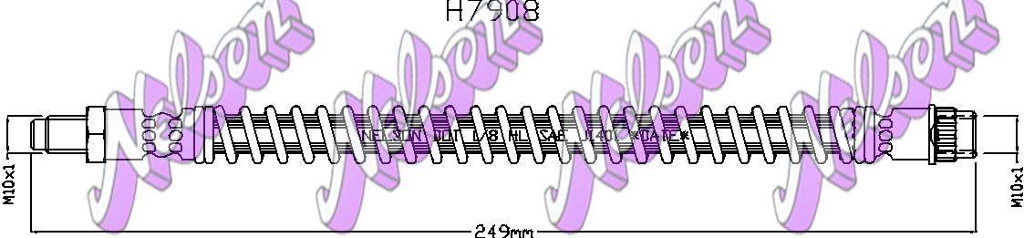 Brovex-Nelson H7908 Brake Hose H7908