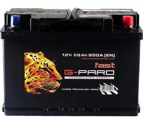 G-Pard TRC088-F00 Battery G-Pard Fast 12V 88AH 850A(EN) R+ TRC088F00