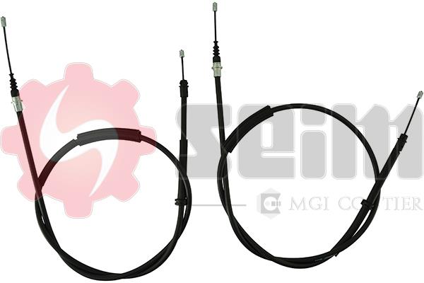 Seim 803297 Handbrake cable 803297 803297 Seim Handbrake cable