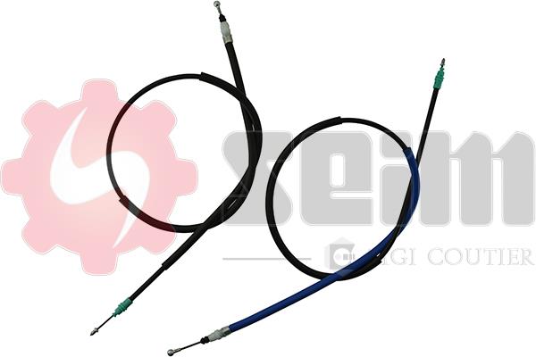 Seim 804983 Handbrake cable 804983 804983 Seim Handbrake cable