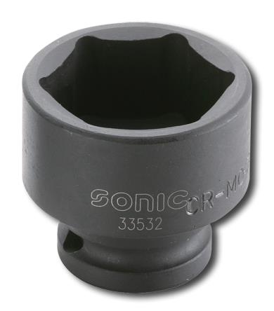 33524 Sonic Impact head 6-sided 1/2