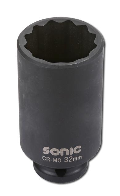 3397824 Sonic 12-point impact socket 24 mm, 1/2"