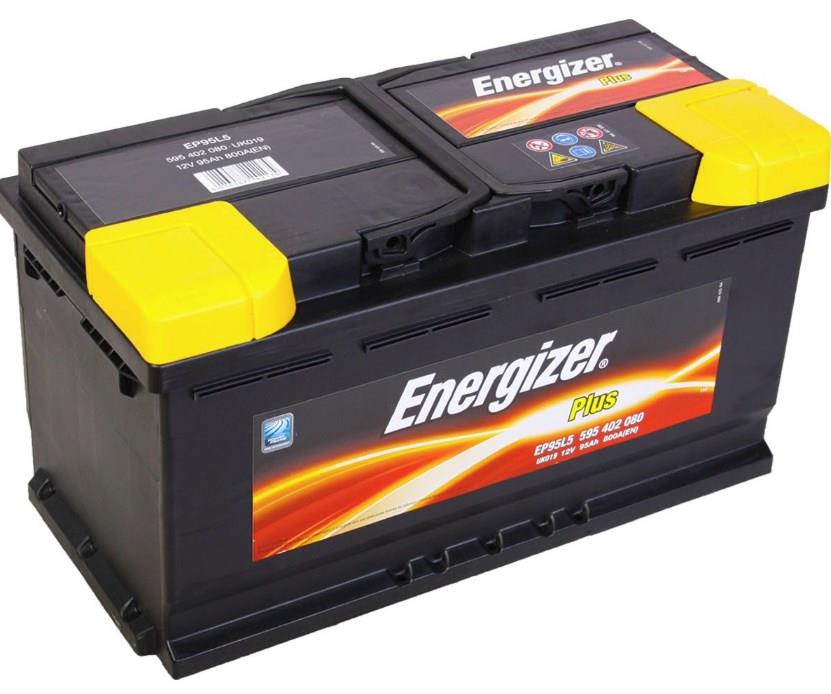 Energizer 595 402 080 Battery Energizer Plus 12V 95AH 800A(EN) R+ 595402080