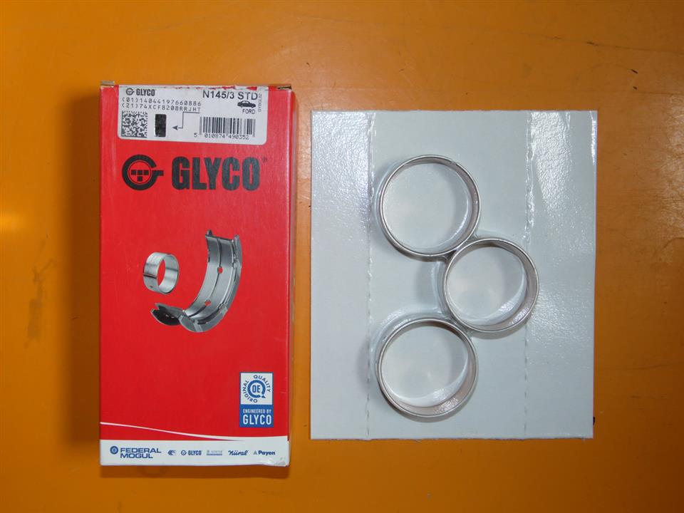 Glyco N145/3 STD Camshaft bushings, kit N1453STD