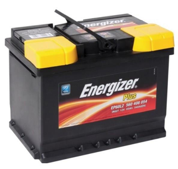 Energizer EP60-L2 Battery Rechargeable Energizer Plus 12V 60Ah 540A (EN) R + EP60L2