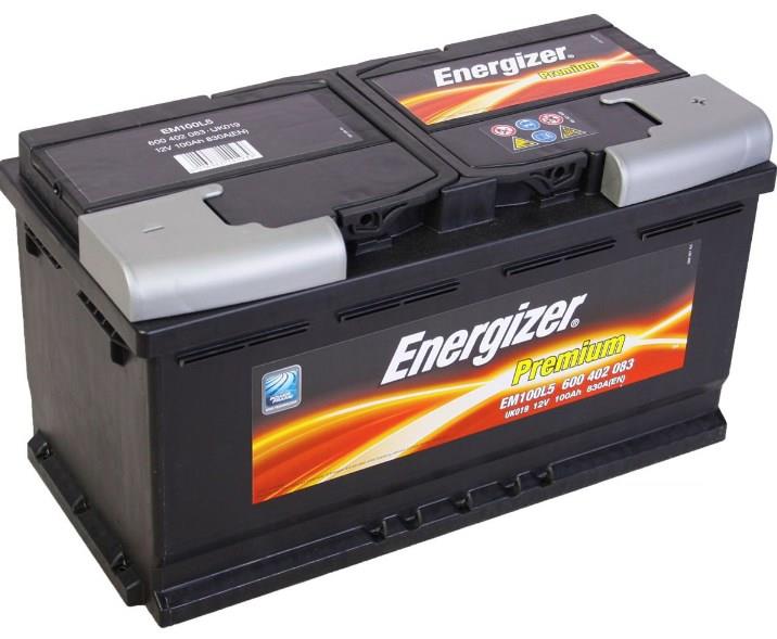Energizer EM100-L5 Battery Energizer Premium 12V 100AH 830A(EN) R+ EM100L5