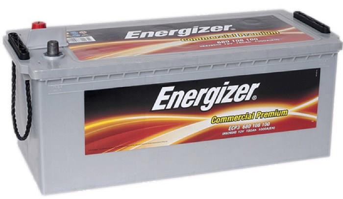 Energizer 680 108 100 Battery Energizer Commercial Premium 12V 180Ah 1000A(EN) L+ 680108100