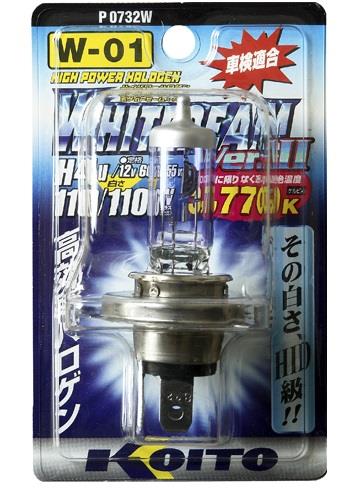Koito P0732W Halogen lamp 12V H4 60/55W P0732W