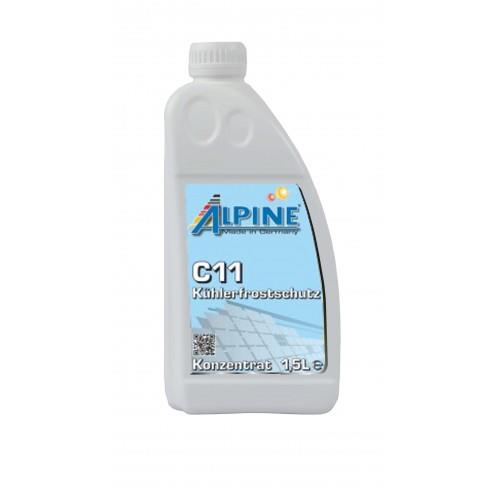 AlpineOil 0101141B Antifreeze concentrate C11 Kühlerfrostschut, 1.5 l 0101141B