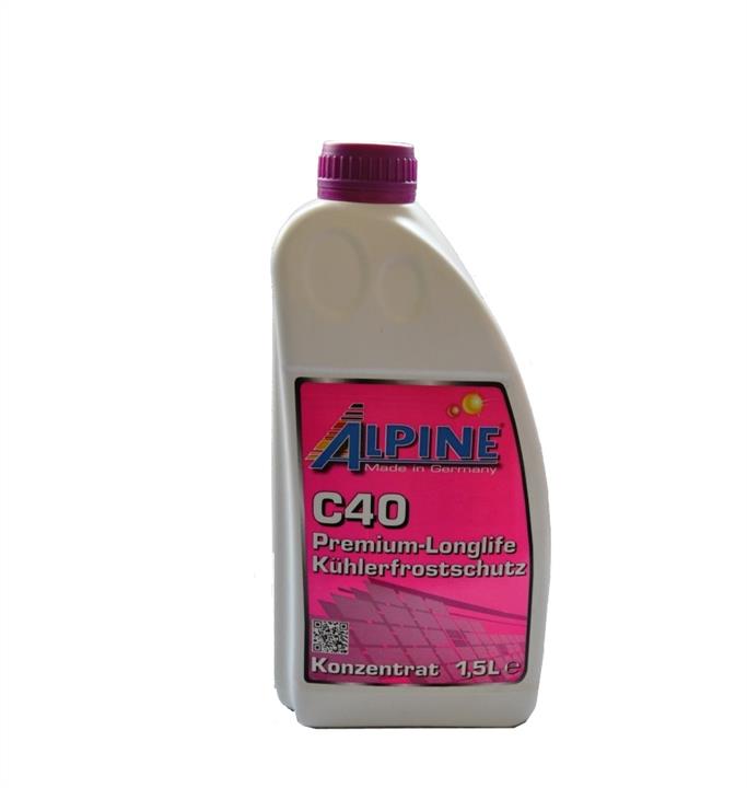 AlpineOil 0101701 Antifreeze concentrate C40 Premium Langzeitkühlerfrostschutz, 1.5 l 0101701