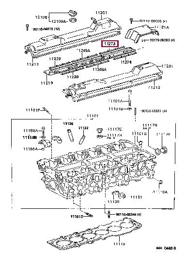 1127346010 Toyota Gasket