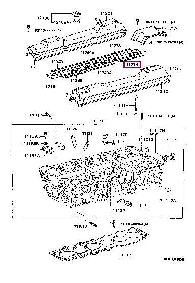 1127446010 Toyota Gasket