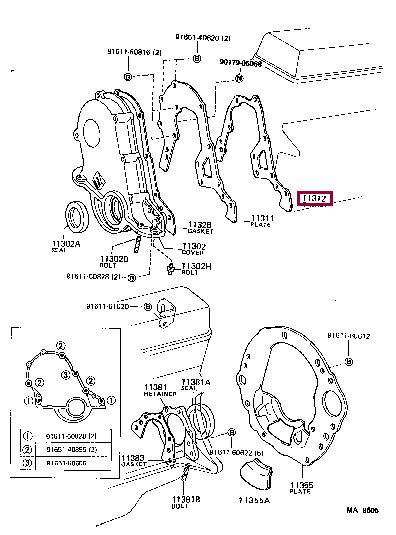 1131213050 Toyota Auto part