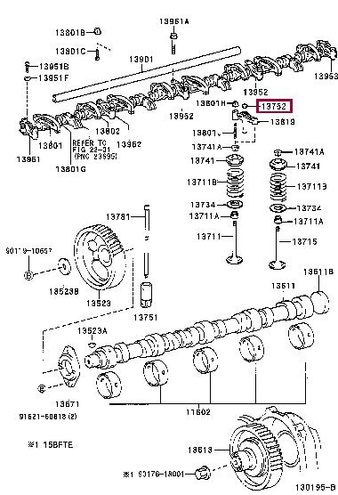 1375258010 Toyota Gasket