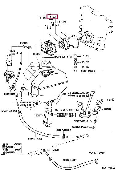 Toyota 15103-75010 Oil pump gears 1510375010 1510375010 Toyota Oil pump gears