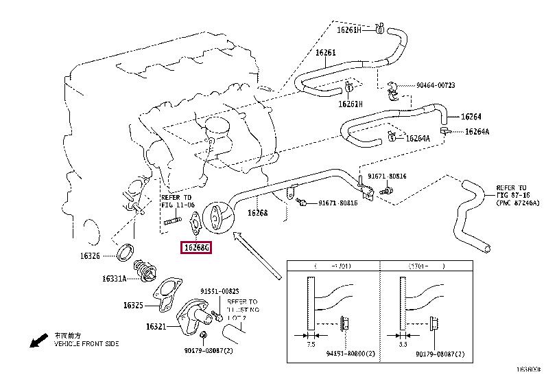 1625875021 Toyota Profiled gasket