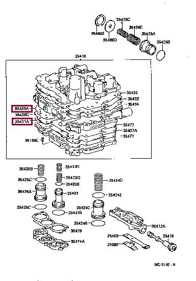 3543533010 Toyota Gasket