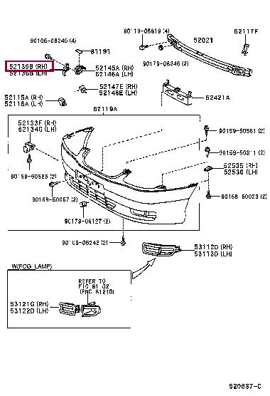 5213520070 Toyota Guide