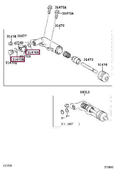 9002943002 Toyota Profiled gasket