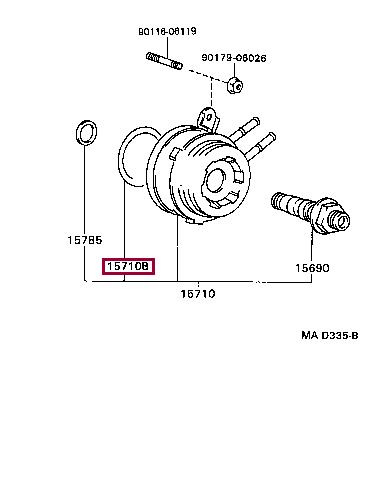 9030156005 Toyota Seal Ring