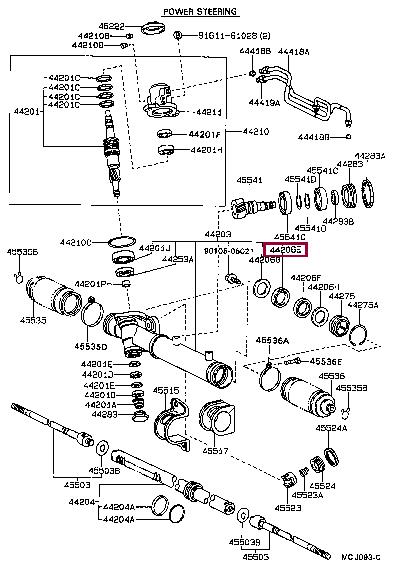 9031030010 Toyota Oil seal
