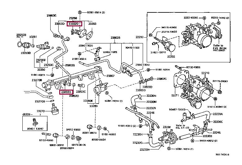 9043008015 Toyota Gasket