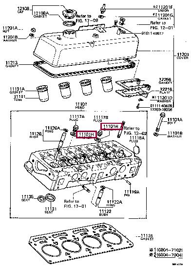 9043018152 Toyota Profiled gasket