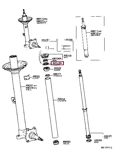 9043042001 Toyota Profiled gasket