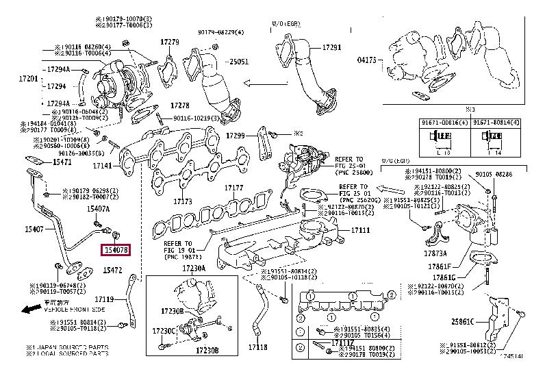 90430T0006 Toyota Profiled gasket