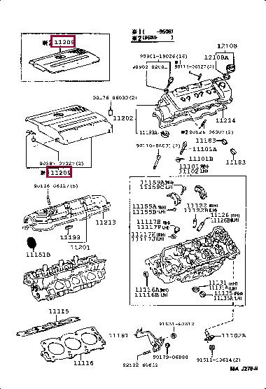 1120920011 Toyota Auto part