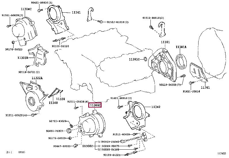 1130850030 Toyota Auto part
