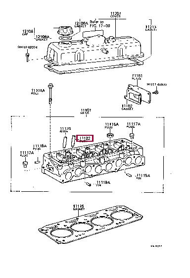 1112244011 Toyota Valve guide