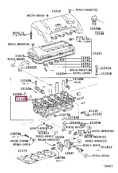 1112288600 Toyota Valve guide
